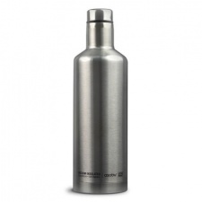 Asobu TIME SQUARE TRAVEL BOTTLE 450 ml silver